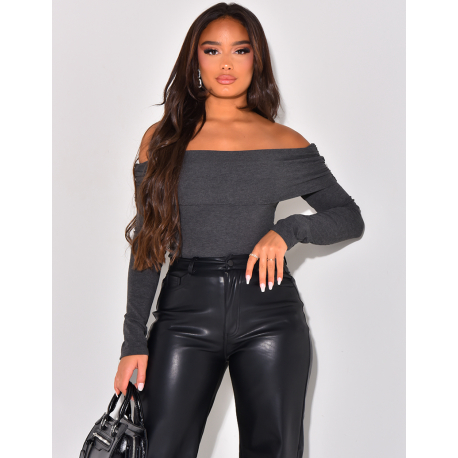 Top col bateau Top col bateau