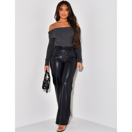 Top col bateau Top col bateau