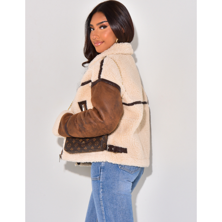   Fliegerjacke aus Schafsfell