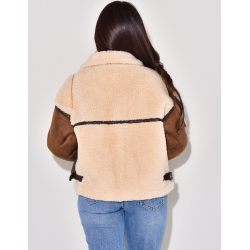   Fliegerjacke aus Schafsfell