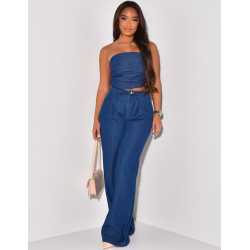 Jeans fluide coupe large