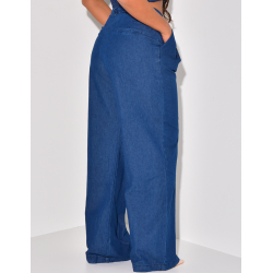Jeans fluide coupe large