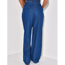 Jeans fluide coupe large