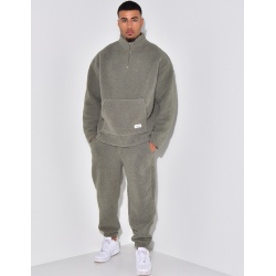 Ensemble pantalon et pull en peau de mouton Ensemble pantalon et pull en peau de mouton