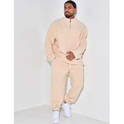 Ensemble pantalon et pull en peau de mouton Ensemble pantalon et pull en peau de mouton