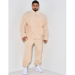 Ensemble pantalon et pull en peau de mouton Ensemble pantalon et pull en peau de mouton