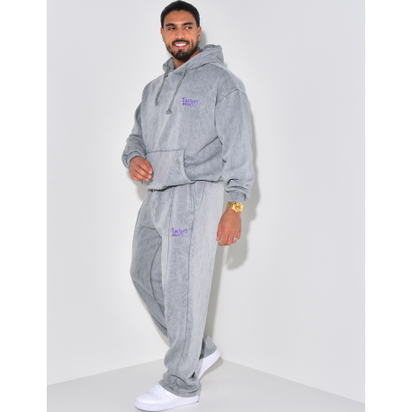 Ensemble pantalon et sweat "Factory story"