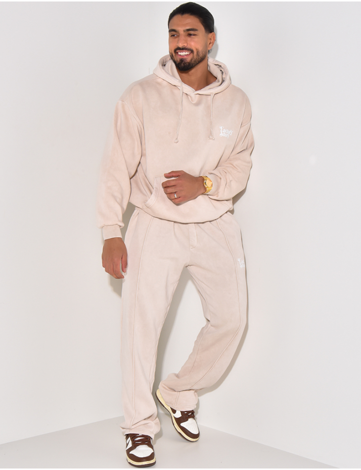 Ensemble pantalon et sweat "Factory story"