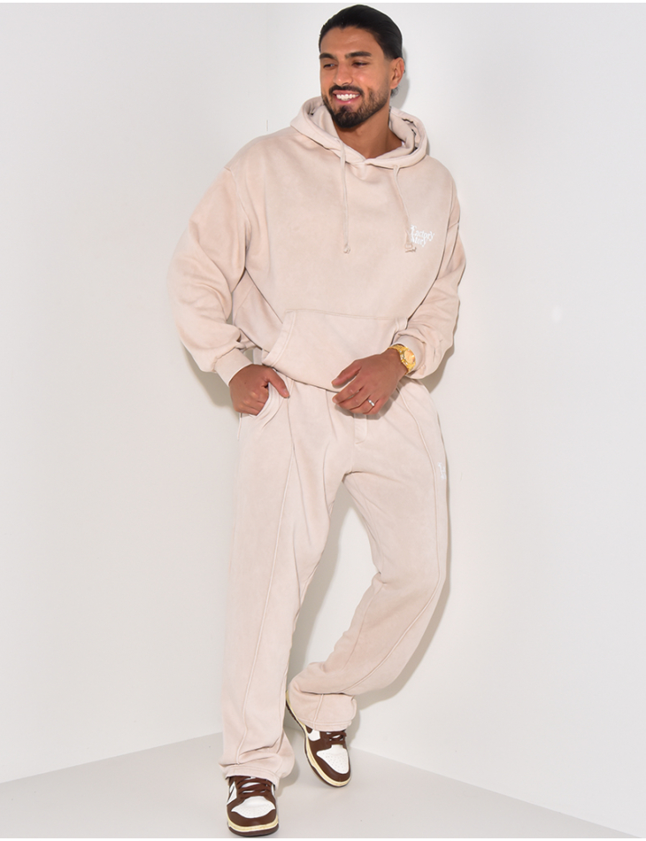 Ensemble pantalon et sweat "Factory story"