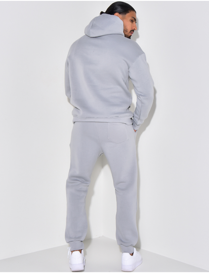 Ensemble sweat à capuche et pantalon uni Ensemble sweat à capuche et pantalon uni