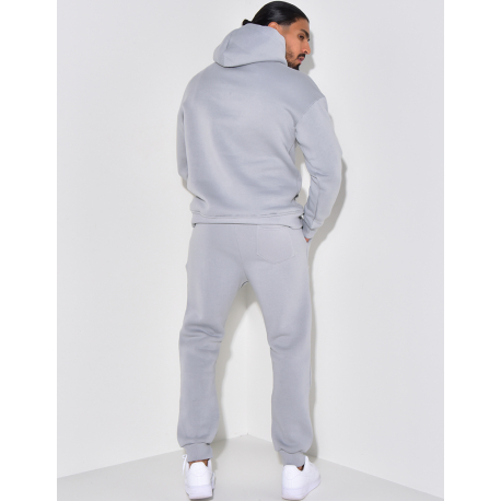 Ensemble sweat à capuche et pantalon uni Ensemble sweat à capuche et pantalon uni