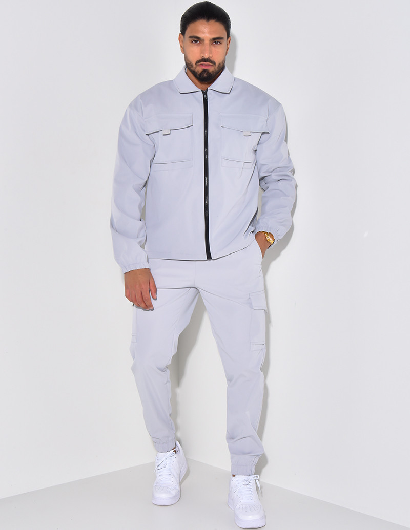 Ensemble cargo homme
