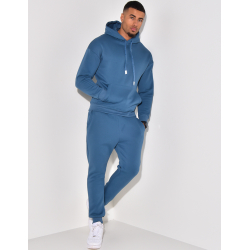 Ensemble sweat à capuche et pantalon uni Ensemble sweat à capuche et pantalon uni