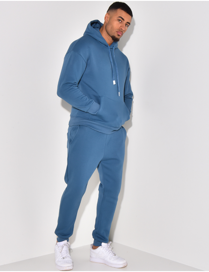 Ensemble sweat à capuche et pantalon uni Ensemble sweat à capuche et pantalon uni