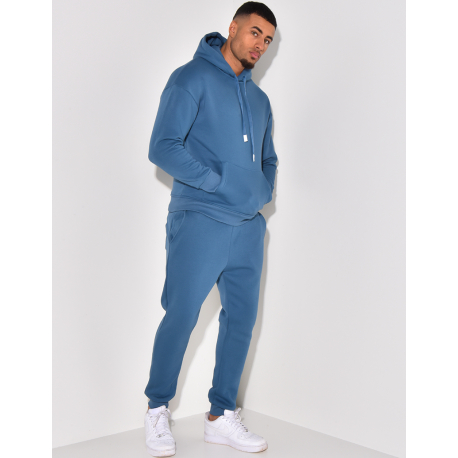 Ensemble sweat à capuche et pantalon uni Ensemble sweat à capuche et pantalon uni
