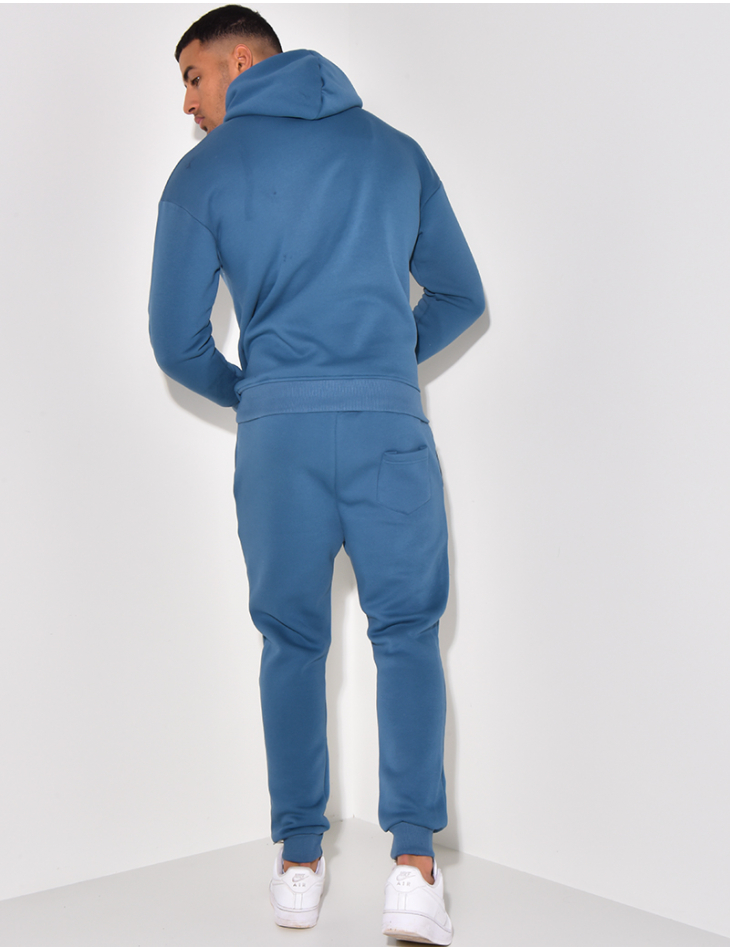 Ensemble sweat à capuche et pantalon uni Ensemble sweat à capuche et pantalon uni