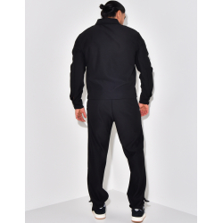 Ensemble plissé pantalon et veste zippée Ensemble plissé pantalon et veste zippée