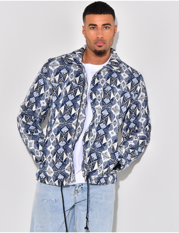 Veste épaisse à motifs Veste épaisse à motifs