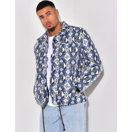 Veste épaisse à motifs Veste épaisse à motifs