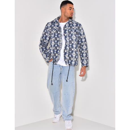 Veste épaisse à motifs Veste épaisse à motifs