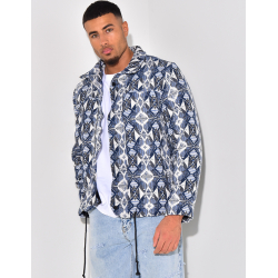 Veste épaisse à motifs Veste épaisse à motifs