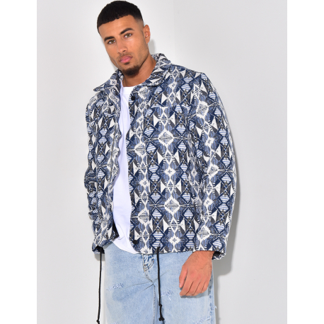 Veste épaisse à motifs Veste épaisse à motifs