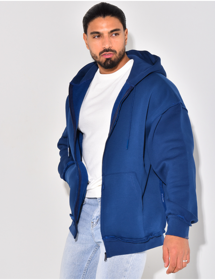 Veste à coutures effet déchirées Veste à coutures effet déchirées