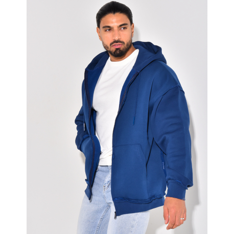 Veste à coutures effet déchirées Veste à coutures effet déchirées