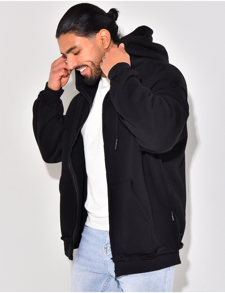 Veste à coutures effet déchirées Veste à coutures effet déchirées