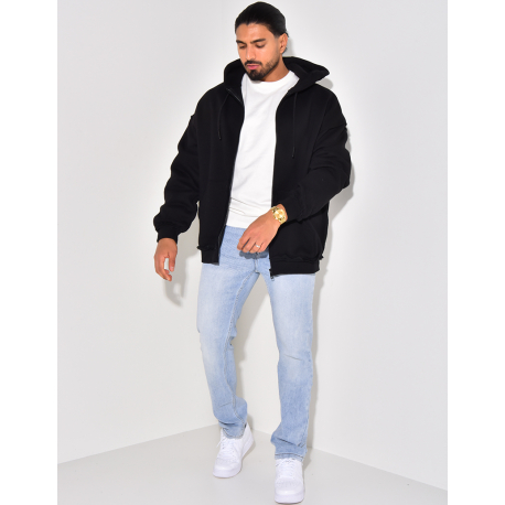 Veste à coutures effet déchirées Veste à coutures effet déchirées