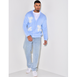 Gilet à motifs trèfle Gilet à motifs trèfle