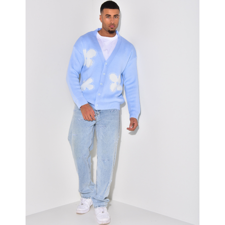 Gilet à motifs trèfle Gilet à motifs trèfle