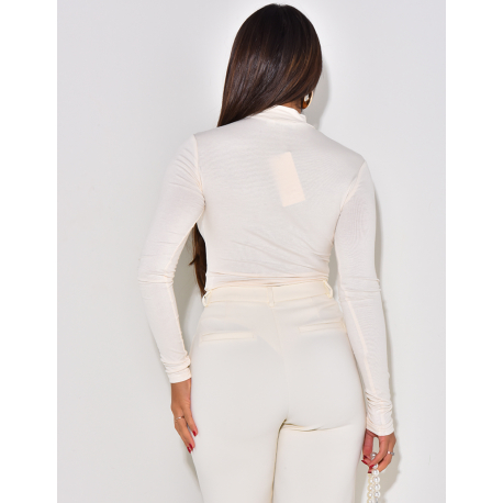 Body moulant col montant Body moulant col montant