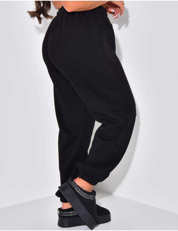 Jogging oversize molletonne