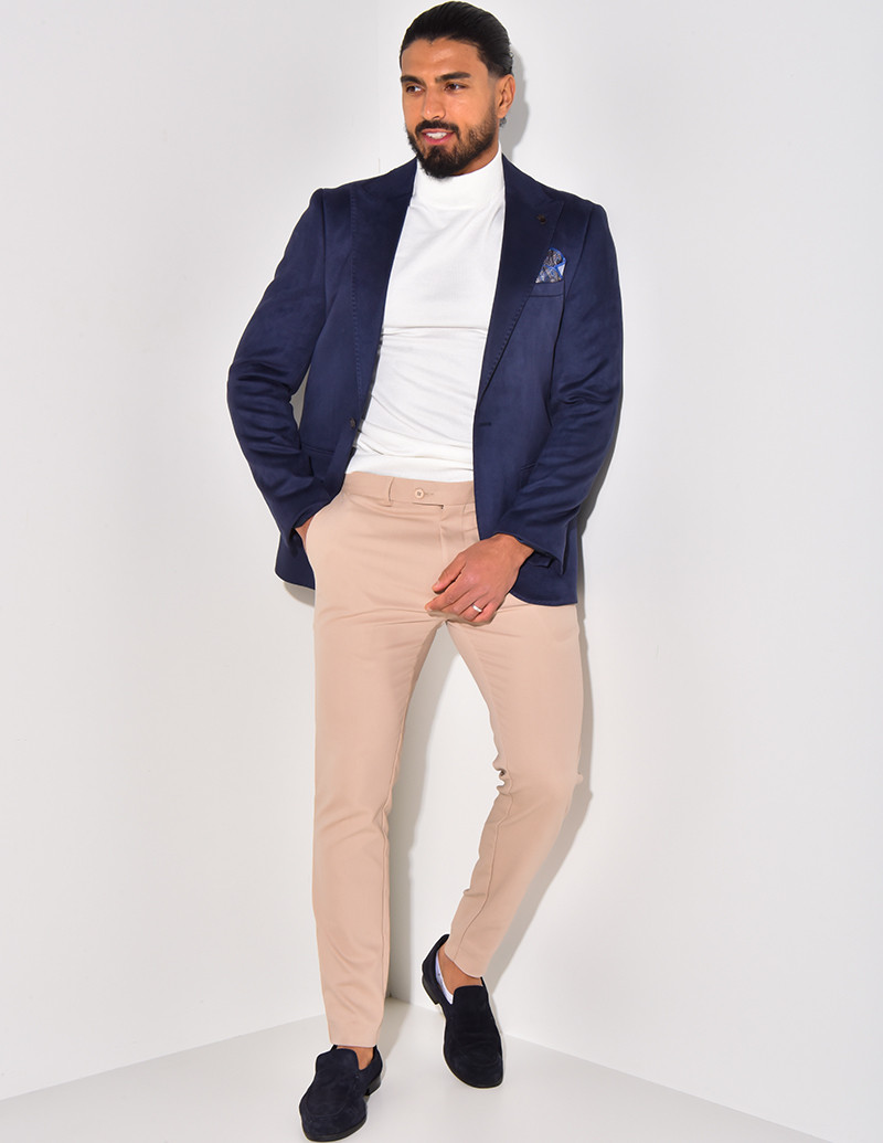 Veste de costume en velours