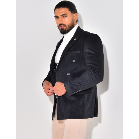 Veste de costume en velours côtelé Veste de costume en velours côtelé