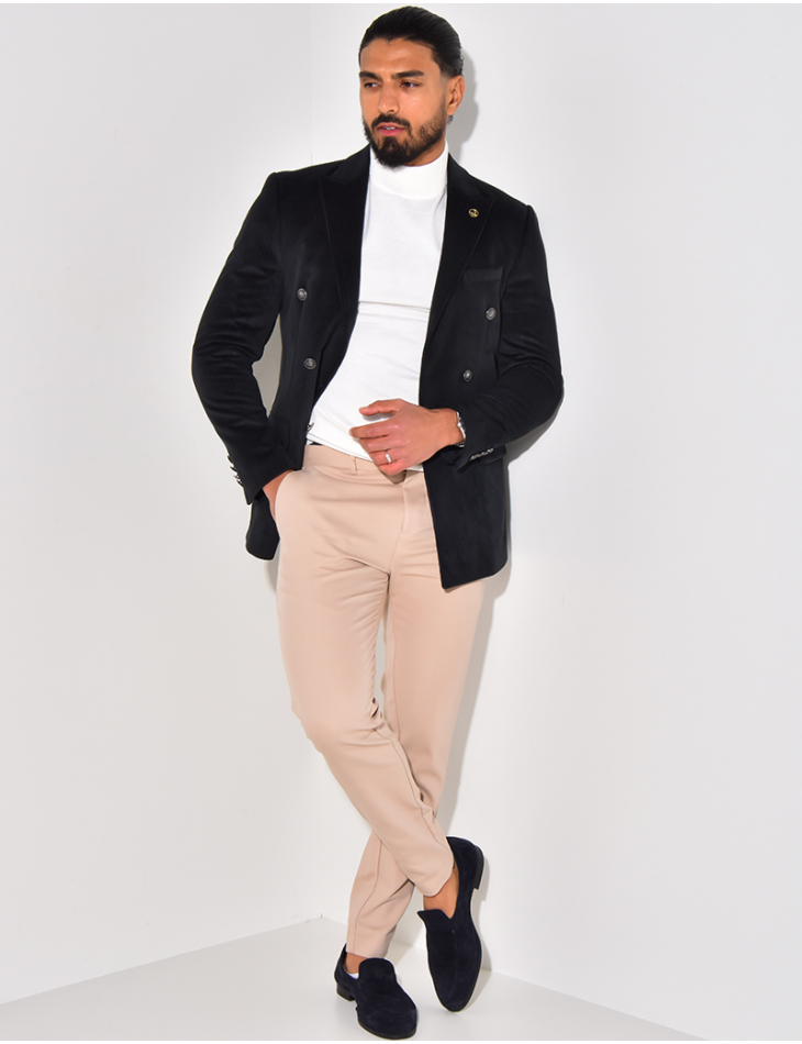 Veste de costume en velours côtelé Veste de costume en velours côtelé