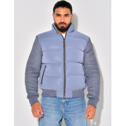 Bombers matelassé bi-matière Bombers matelassé bi-matière