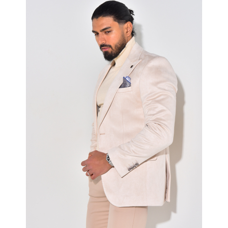 Veste de costume en velours Veste de costume en velours