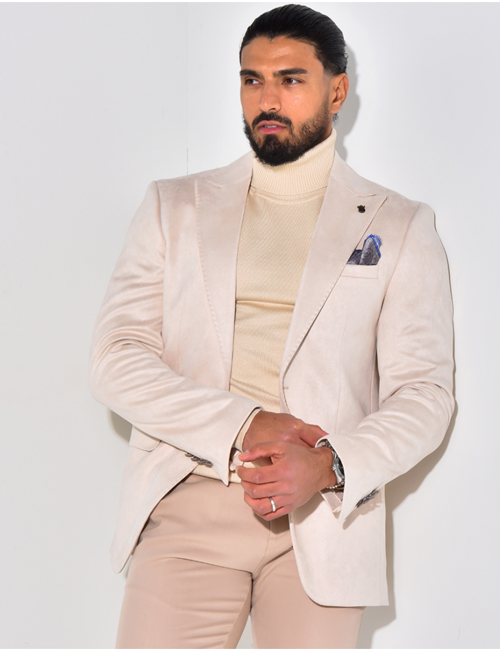 Veste de costume en velours Veste de costume en velours