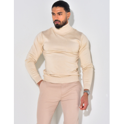 Pull fin col roulé Pull fin col roulé