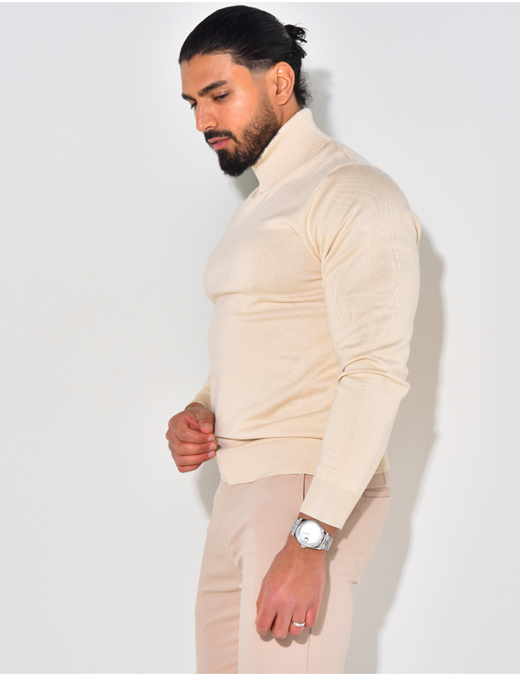 Pull fin col roulé Pull fin col roulé