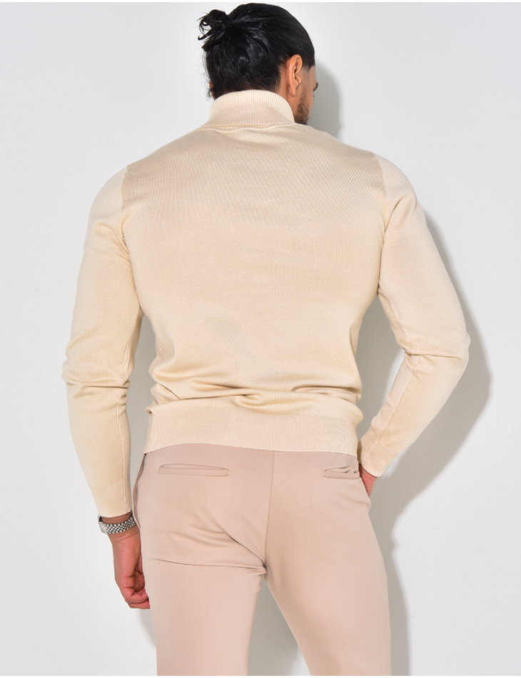 Pull fin col roulé Pull fin col roulé
