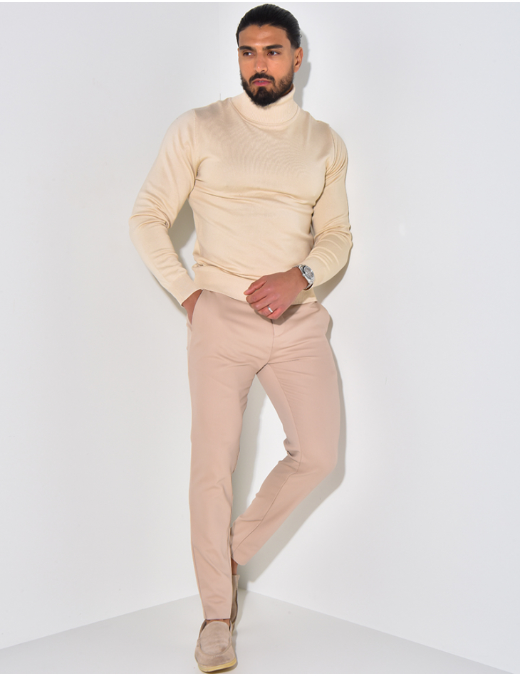 Pull fin col roulé Pull fin col roulé