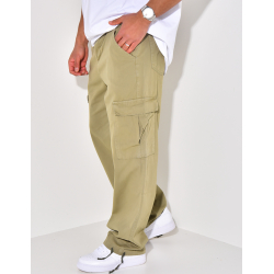 Pantalon cargo à resserré aux chevilles
