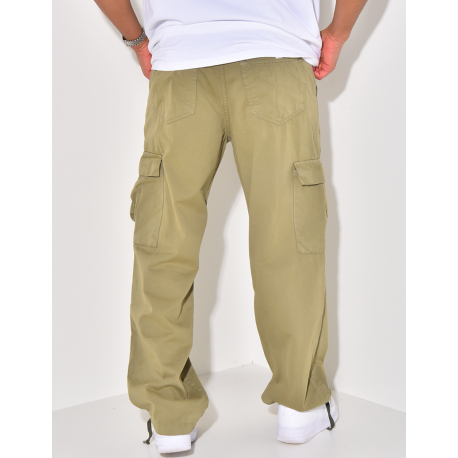 Pantalon cargo à resserré aux chevilles
