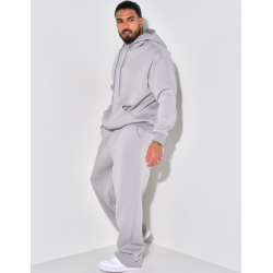 Ensemble de jogging uni pantalon et sweat à capuche Ensemble de jogging uni pantalon et sweat à capuche