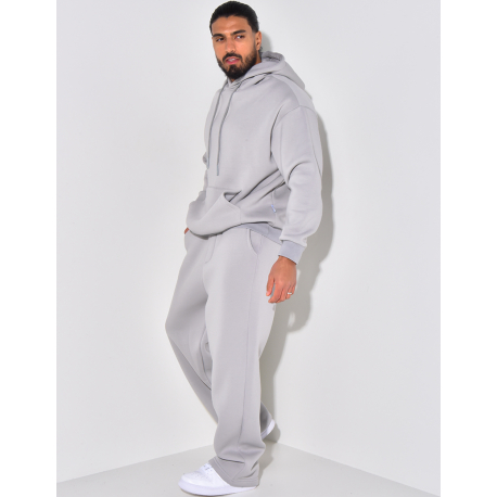 Ensemble de jogging uni pantalon et sweat à capuche Ensemble de jogging uni pantalon et sweat à capuche