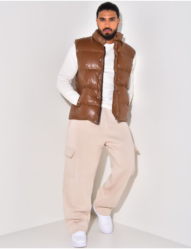 Pantalon molletonné à poches Pantalon molletonné à poches