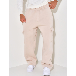 Pantalon molletonné à poches Pantalon molletonné à poches